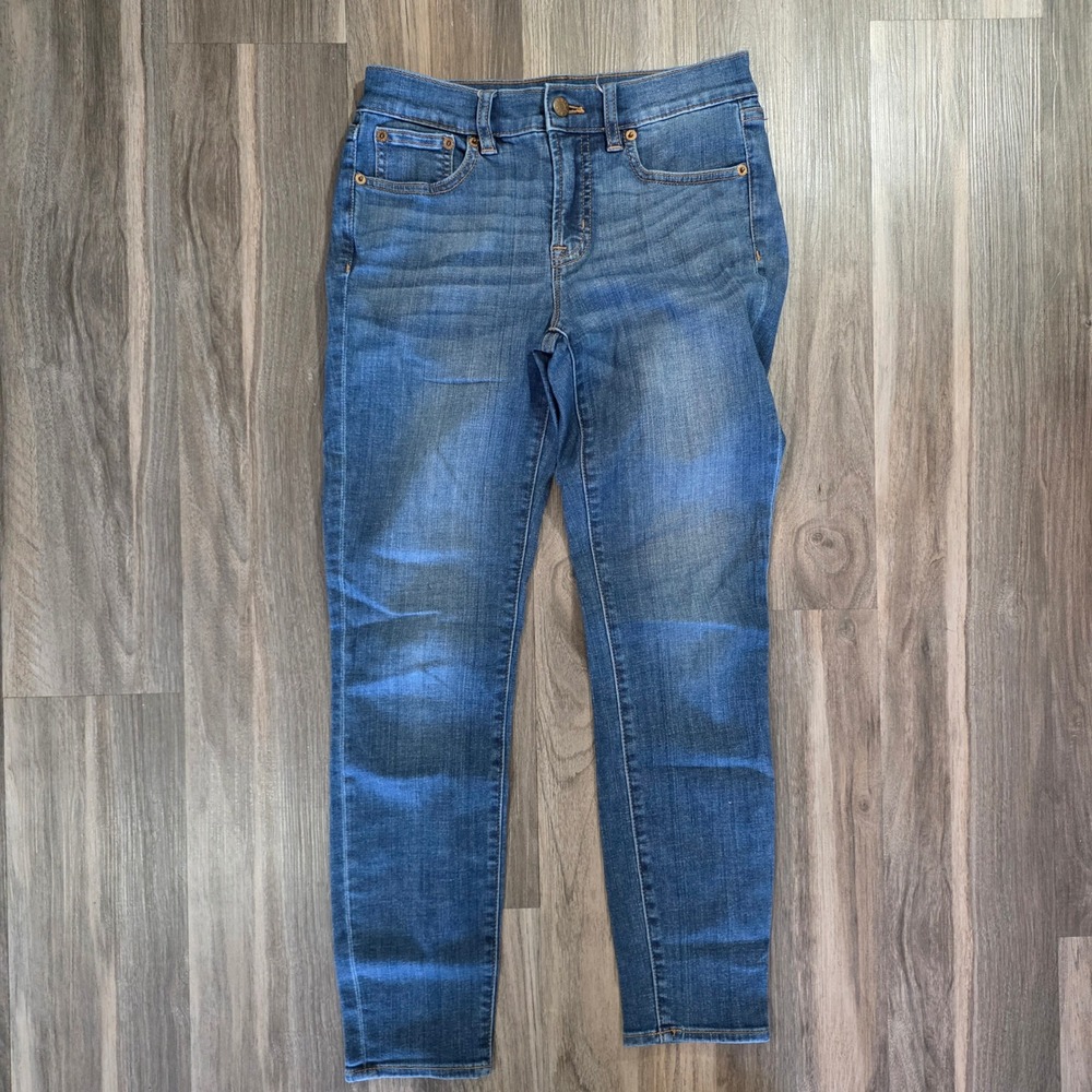 J.Crew Stretch Skinny Jeans Medium Wash Blue Size 26/26